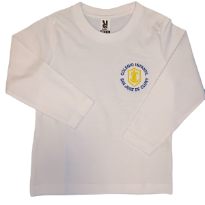 camiseta manga larga escuela infantil San José de Cluny